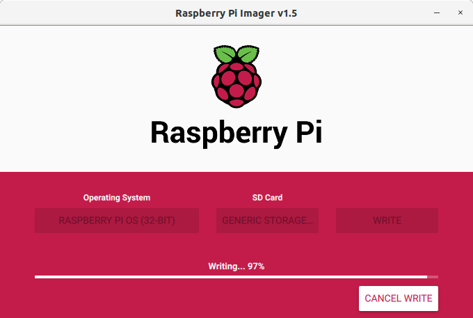 Запись операционной системы для Raspberry Pi